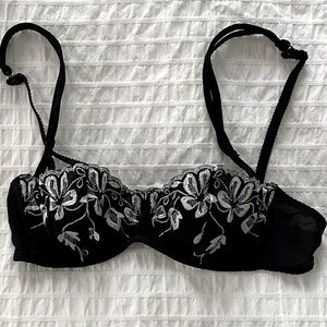 Aubade Demi Embroidered Bra (34A)